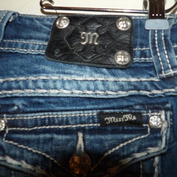 Miss Me JP5046B9 Bootcut Jeans Sz 26 - Picture 3 of 6